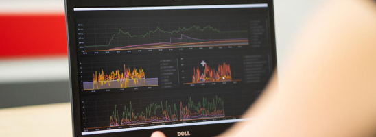 Threat response analytics dashboard